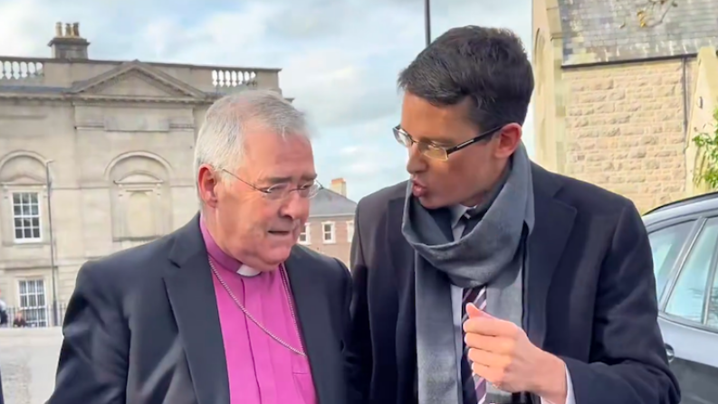 Enoch Burke, Archbishop John McDowell