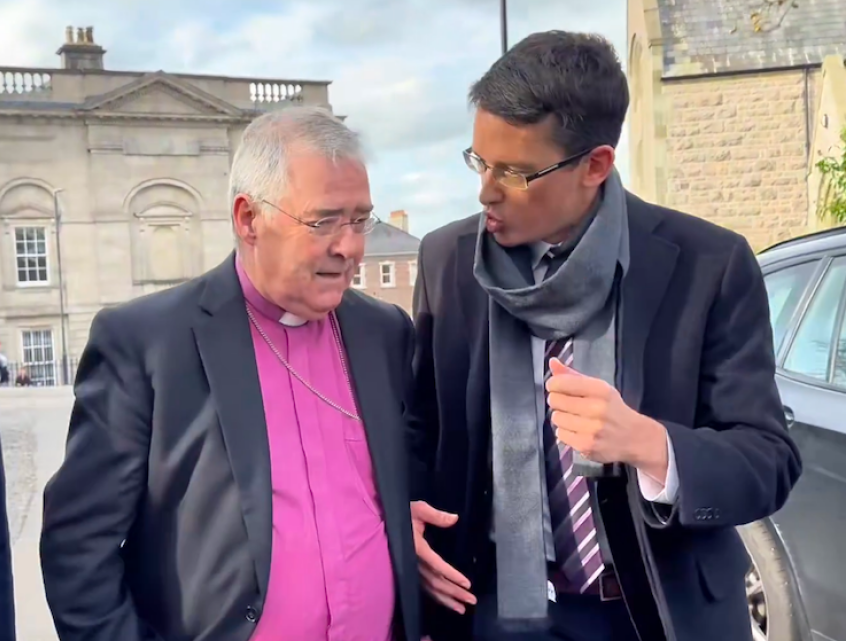 Enoch Burke, Archbishop John McDowell