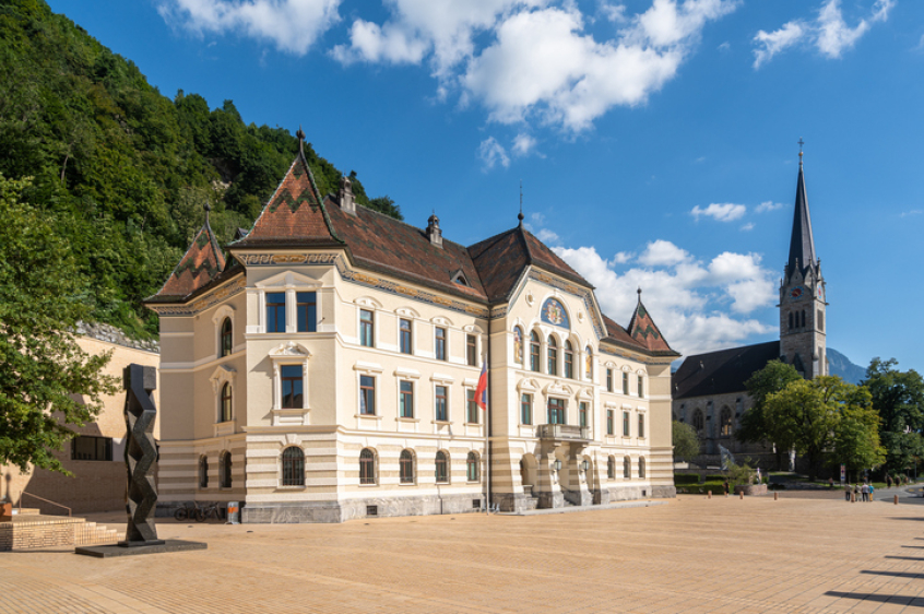 Liechtenstein government building