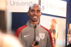 Sir Mo Farah Has Athletics Track Named After Him At Catholic University