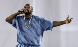 \'False Idol\': Kanye West Depicted As Crucified Christ, But With Bling Around Neck, In Life-Size Sculpture