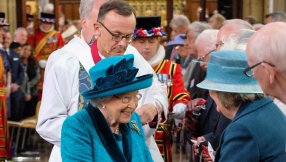 Queen completes traditional Maundy Thursday cathedral tour by handing out money at Leicester