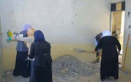 Muslims help restore church in Mosul after it was devastated in battle with ISIS