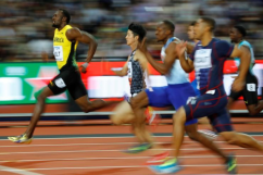 One of the greats - Usain Bolt prepares for his final 100m race in London