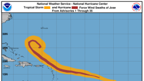 Hurricane Jose news: Makes loop over Atlantic; narrowly avoids Irma-affected islands