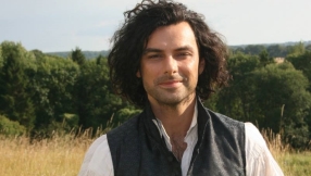 'Poldark' season 4 teaser photos show Aidan Turner holding a baby on set