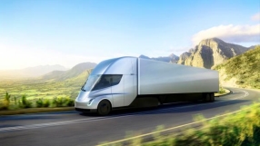 Elon Musk unveils electric semi truck and brand new Tesla Roadster