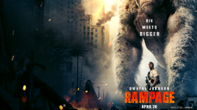 Dwayne Johnson's upcoming film, 'Rampage' drops first trailer
