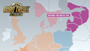 'Euro Truck Simulator 2' news: Upcoming DLC features Lithuania, Latvia, Estonia, southern Finland and western Russia