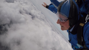 94-year-old veteran skydives for Christian work 74 years after parachuting into Normandy on D-Day