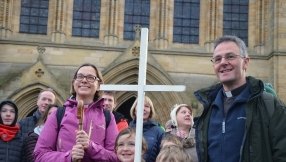 Record numbers take part in bishop's Boxing Day pilgrimage