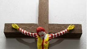 'McJesus' sculpture to be removed from Israeli art gallery after Christians protest