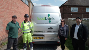 One ton boost for food banks as more families rely on emergency parcels to survive the summer
