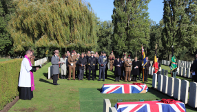 Army chaplain praises 'great sacrifice' of 13 previously missing WWI soldiers finally laid to rest