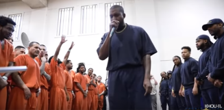 Kanye West performs 'Sunday Service' concert for Texas inmates ahead of Lakewood Church service (Video)