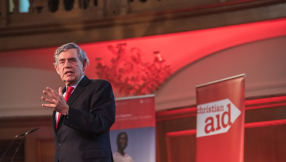 'Give generously,' says Gordon Brown as Christian Aid Week goes digital