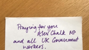 'Thank you' prayers for parliamentarians