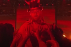 Satan shows up at the Grammys