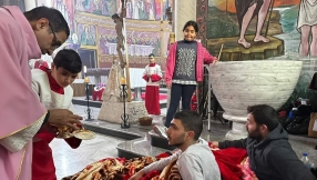 Half of Gaza's Christians hiding in one church