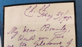Correspondence from Alice in Wonderland author, Lewis Carroll, discovered in Lincoln Cathedral