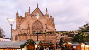 Churches across the UK are getting into the Christmas spirit