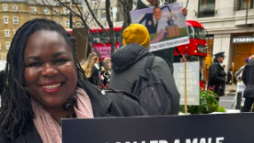 Christians join Westminster protest against puberty blockers trial