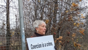 Court hearing for grandmother arrested after holding sign in abortion clinic buffer zone