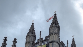 Christian climate protesters charged over banner drop from Bath Abbey