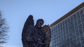 Plymouth hosts Knife Angel as city churches unite for 28 days of prayer for peace