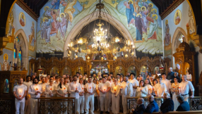 Greek Orthodox Church in Britain baptises 250 people