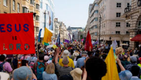 London Jesus March draws 7,000 people