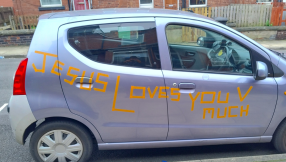Christian claims insurance broker told him to remove ‘Jesus Loves You’ car stickers