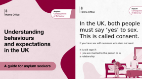 Calls for tighter border control after government issues anti-rape leaflet to asylum seekers
