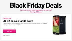 T-Mobile launches 2013 Black Friday and Cyber Monday ad: Deals for LG G2, Galaxy S4, Note 3, Nexus 5 and more