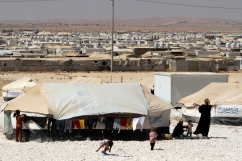 Syrian refugees experiencing harsh winter conditions