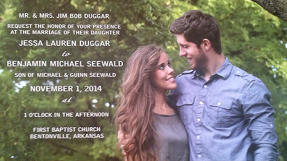 \'19 Kids and Counting\': Jessa Duggar, Ben Seewald\'s Nov. 1 wedding