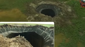 Yamal crater: Russian geologists probe the bottom of Siberia\'s mysterious crater