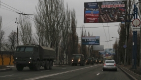 Heavy shelling rocks rebel-held Donetsk in east Ukraine
