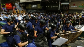 Hong Kong protesters cleared from major site 