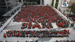 Meet Santa\'s little helpers: all 1,792 of them