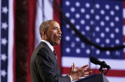 Obama heckled over immigration: protesters say reforms don\'t go far enough 