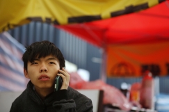 Christian teenager goes on hunger strike in Hong Kong protests