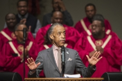 Civil rights campaigner Rev Al Sharpton calls for Washington march after Eric Garner ruling