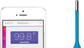 Apple iPhone 6, 6 Plus accessory: Smartphone-connected thermometer