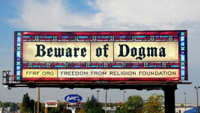 Vandals target atheist displays in Christmas fightback