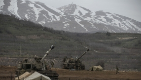 Israel strikes Syrian army targets after rockets hit Golan Heights