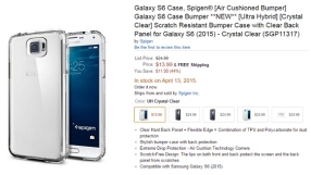 Samsung Galaxy S6 update: design leaked by case maker Spigen, optional TouchWiz revealed