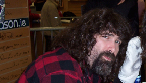 WWE wrestler Mick Foley cheated at Wing Bowl [Video]: caught stuffing chicken wings in fanny pack
