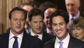 Cameron\'s Conservatives lead Labour in opinion poll