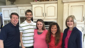 Jill Duggar and her 19 Kids and Counting parents celebrate husband Derick Dillard\'s 26th birthday